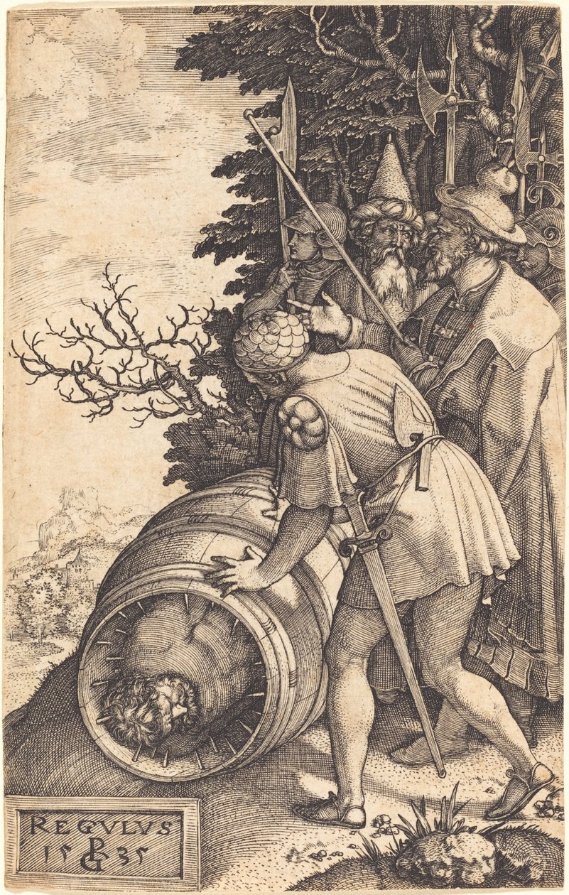 Attilius Regulus by Georg Pencz