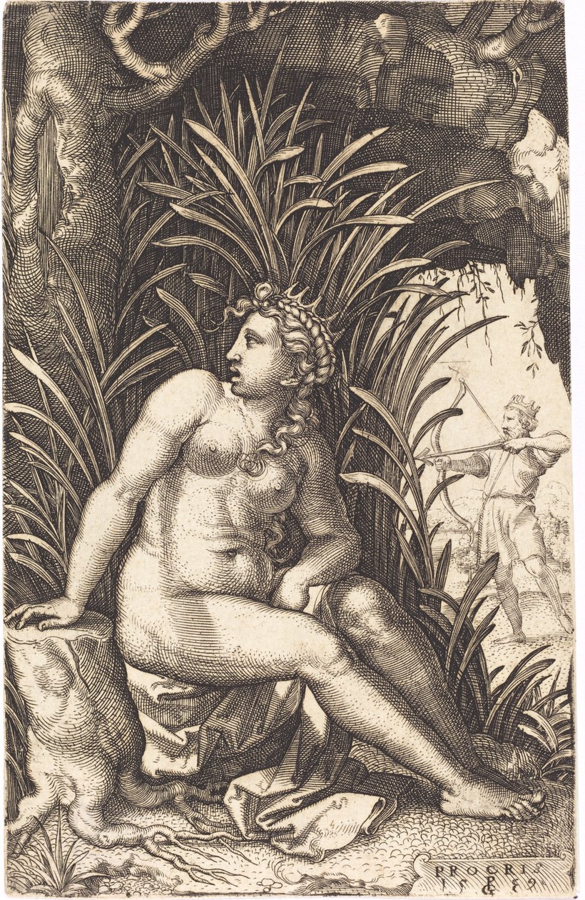 Procris by Georg Pencz