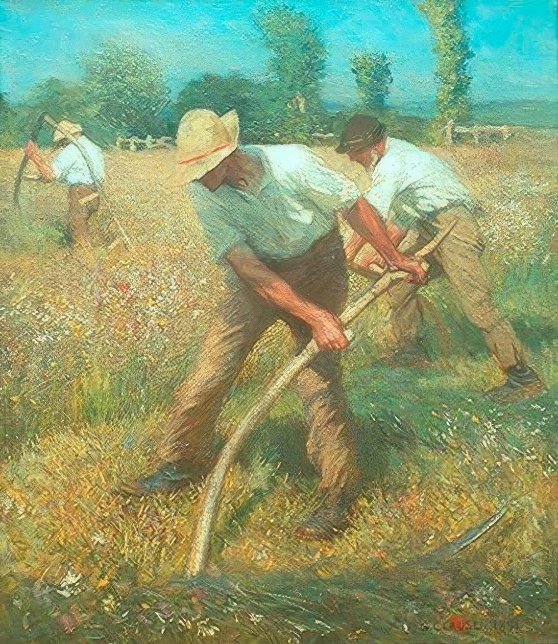 The Mowers by George Clausen