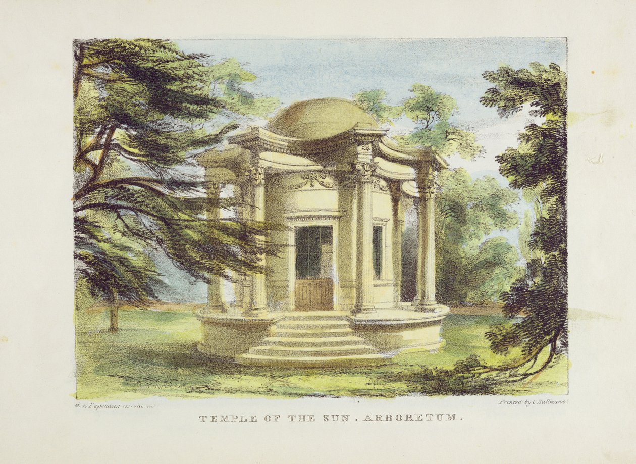 Temple of Victory, Kew Gardens, plate 19 from 