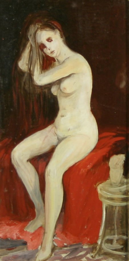 Seated Nude by George Luks