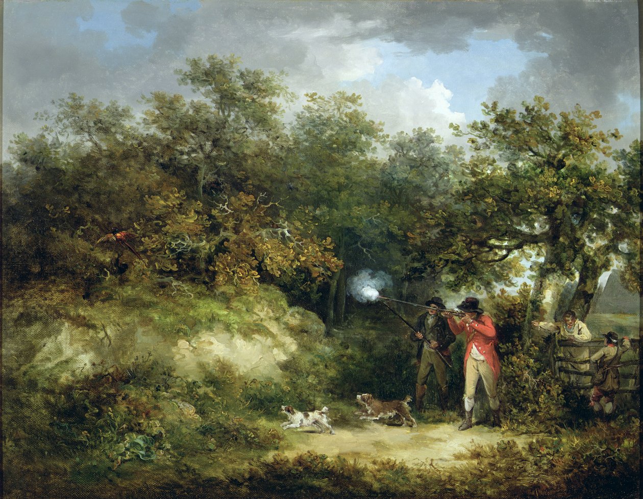 Pheasant Shooting by George Morland