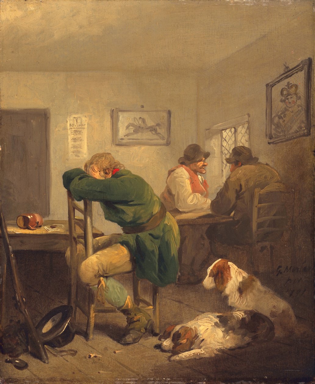 The Unlucky Sportsman, 1792 by George Morland