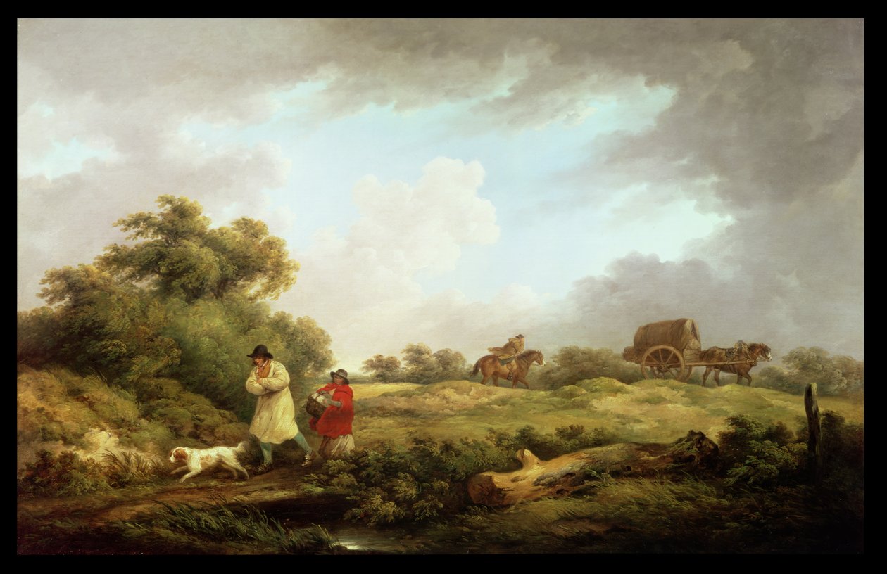 Windy Day by George Morland