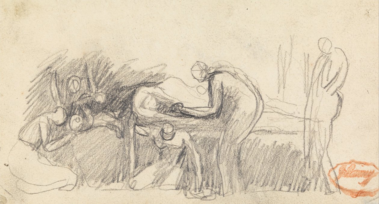 Figure Composition Study 23 by George Romney