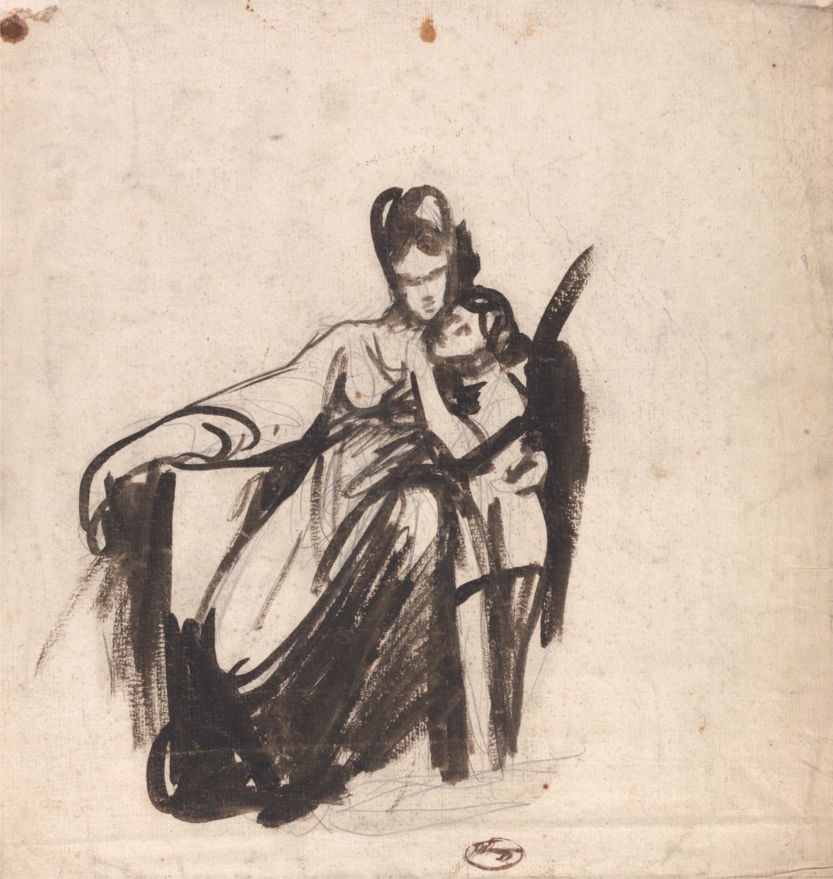 Mother and Son by George Romney