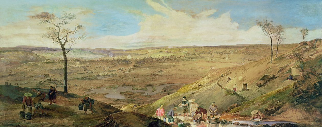 Ballarat, 1858 by George Rowe