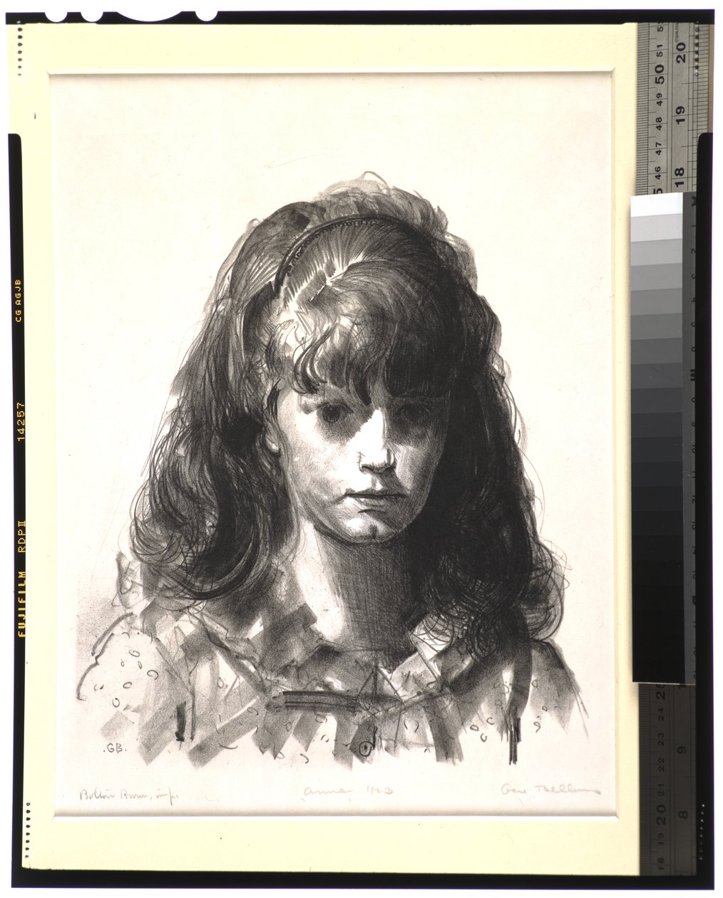 Anne, 1923 by George Wesley Bellows