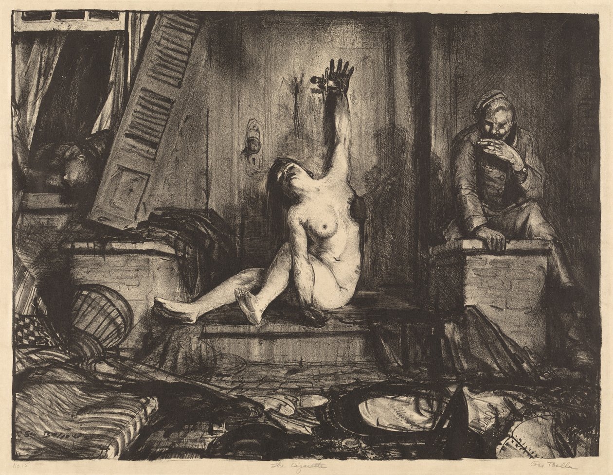 The Cigarette by George Bellows
