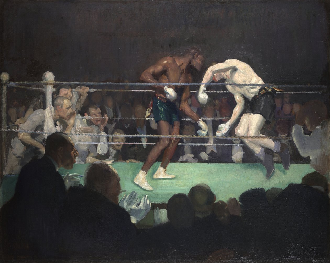 Boxing Match by George Benjamin Luks