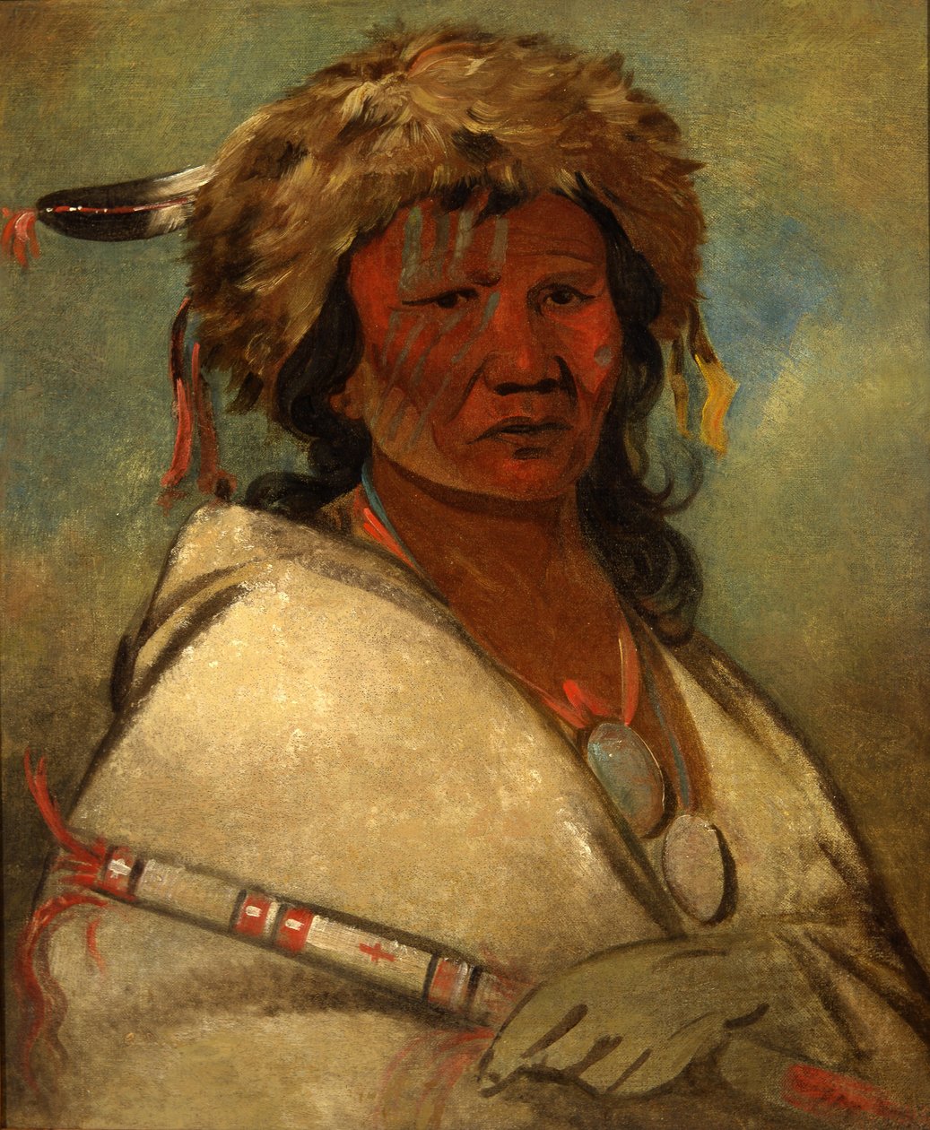 Great Hero, a Chief by George Catlin