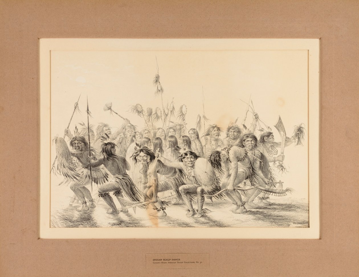 Indian Scalp Dance by George Catlin