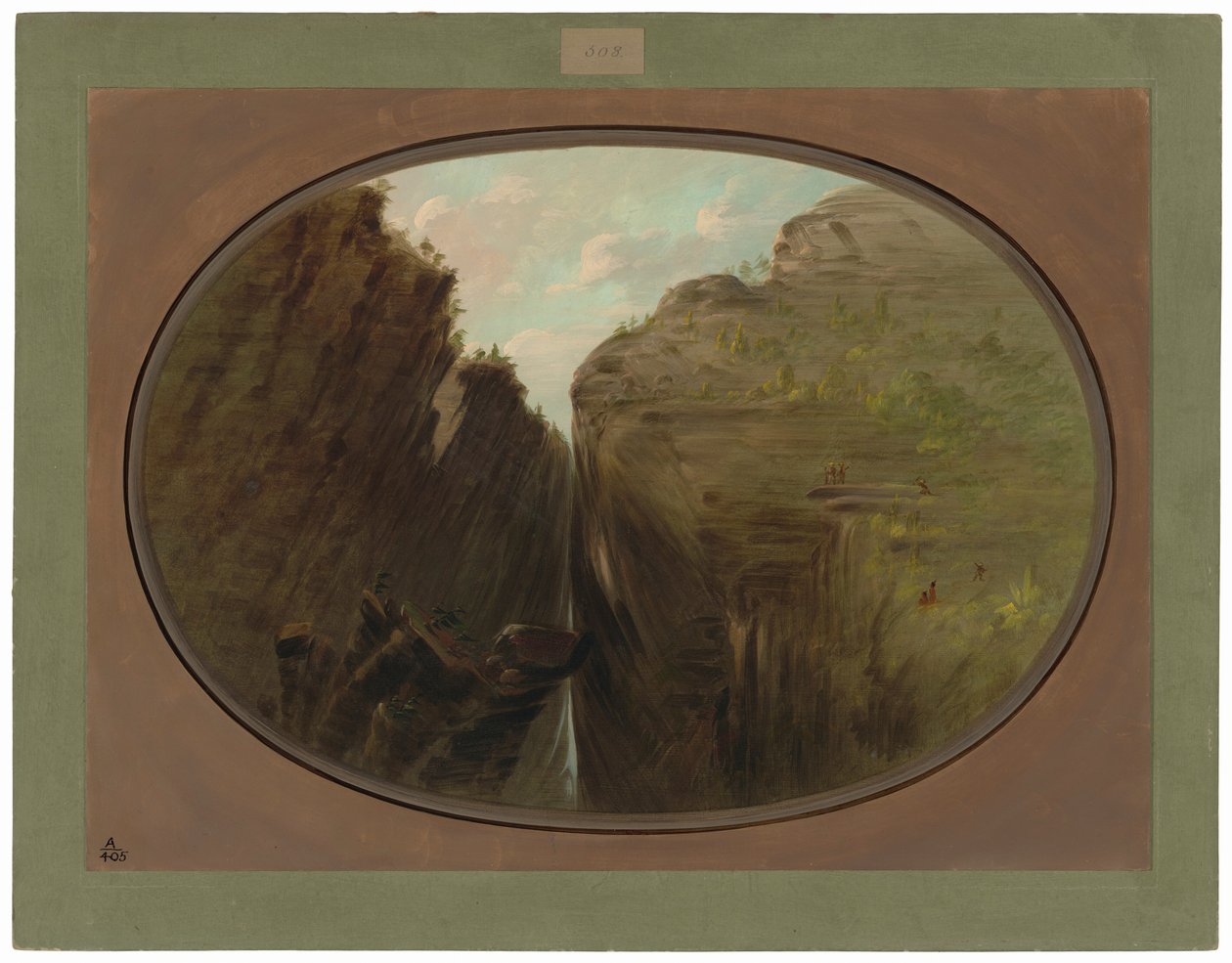 The Beetle Crevice by George Catlin