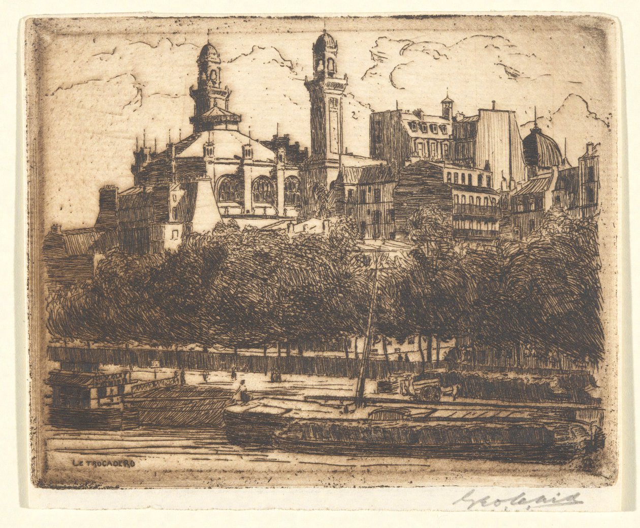 The Trocadero by George Charles Aid
