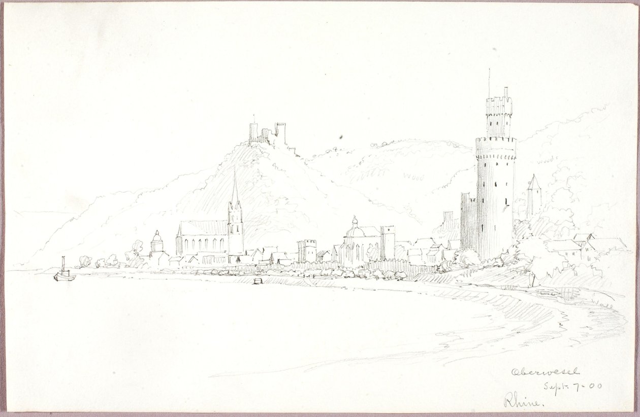 Oberwesel by George Elbert Burr