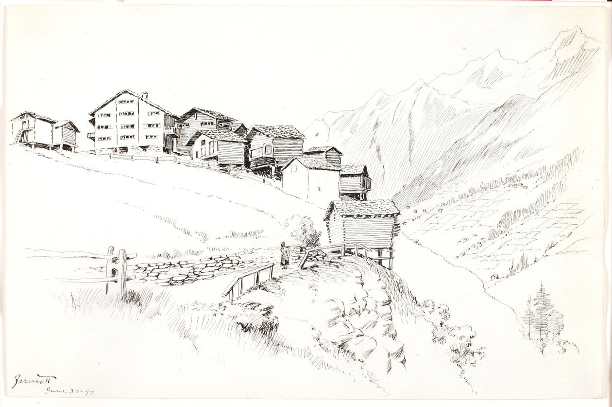 Zermatt by George Elbert Burr