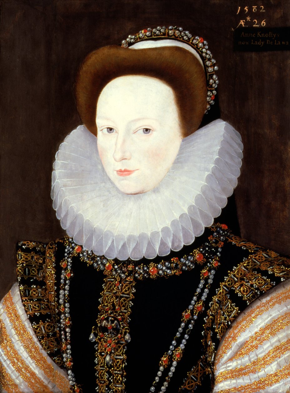 Anne Knollys, 1582 by George Gower
