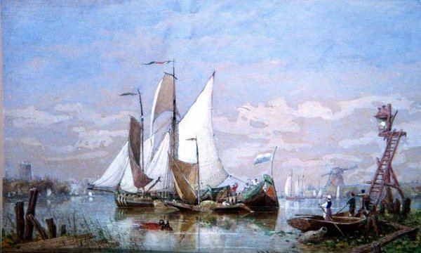 Boats by George Henry Andrews