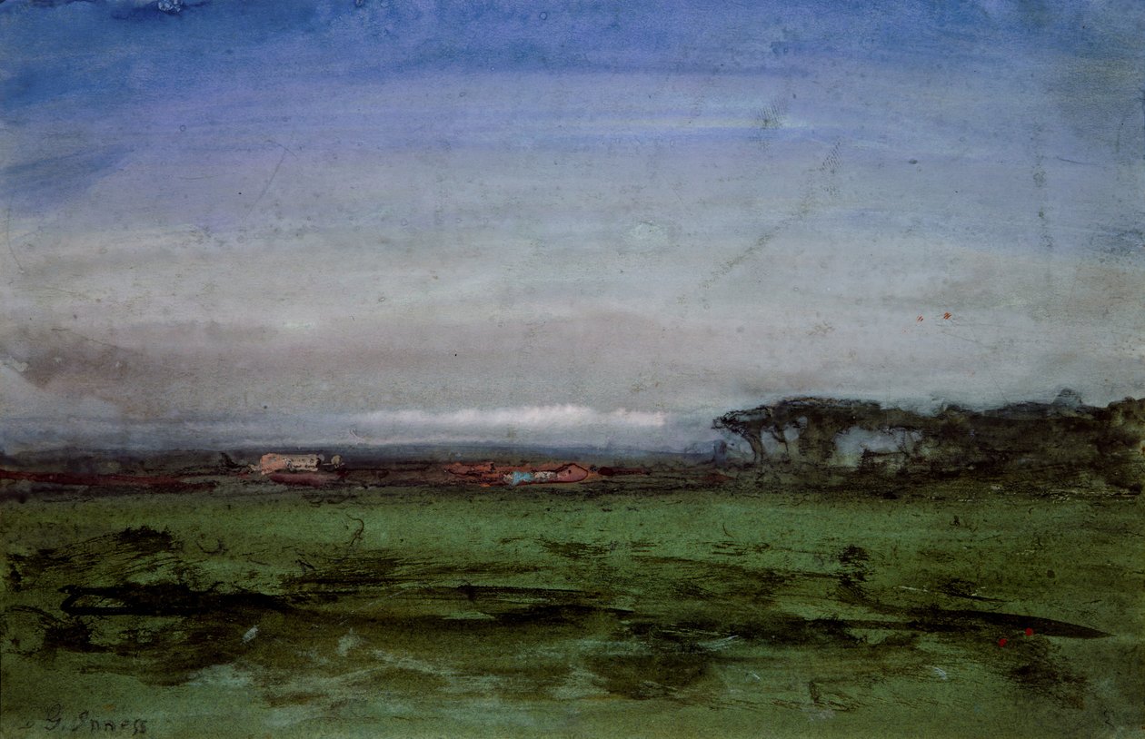 Across the Campagna by George Inness