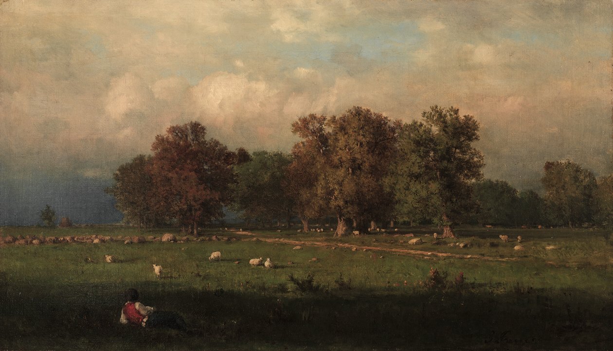 Durham, Connecticut by George Inness