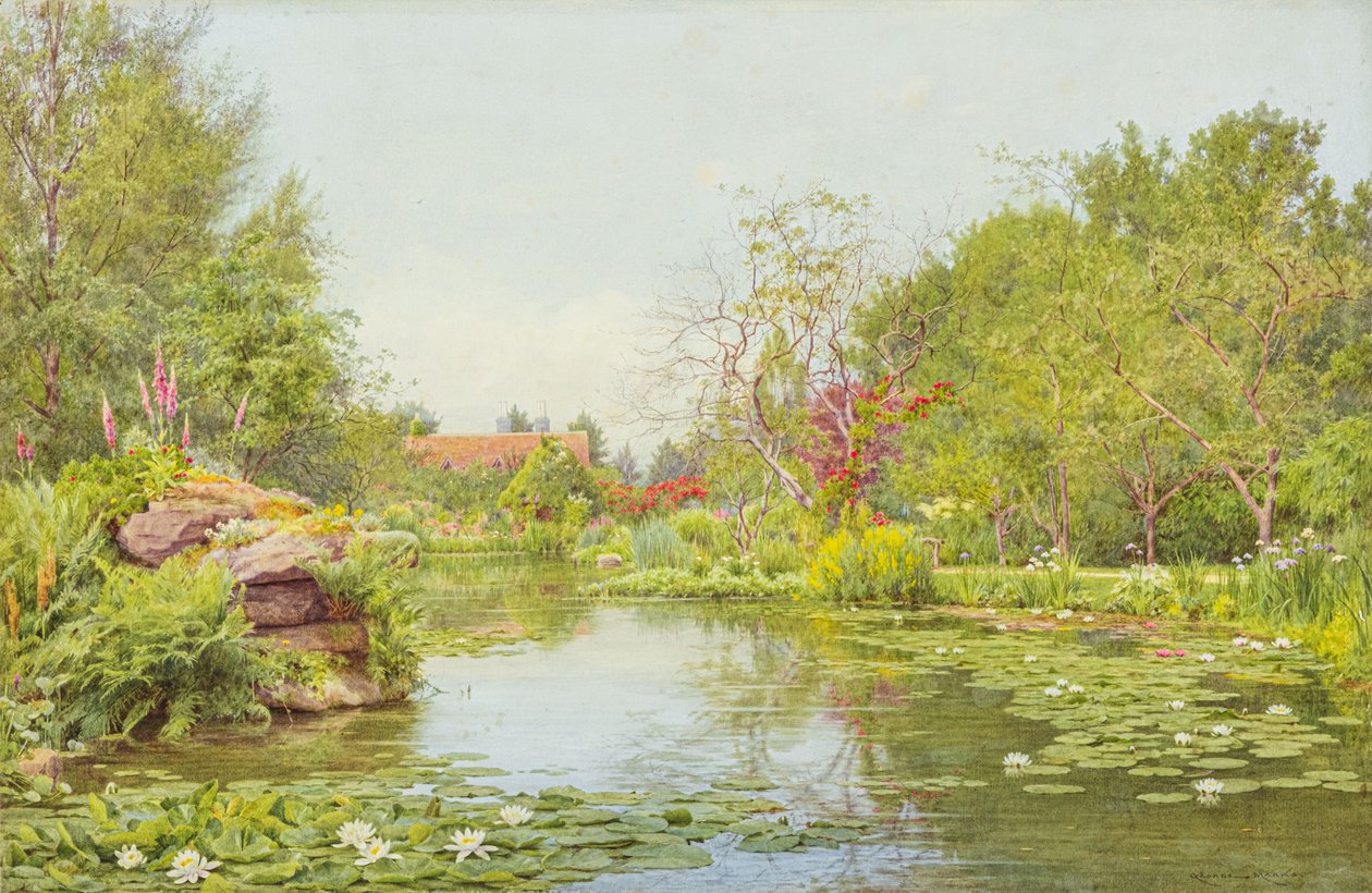 The Lily Pond by George Marks