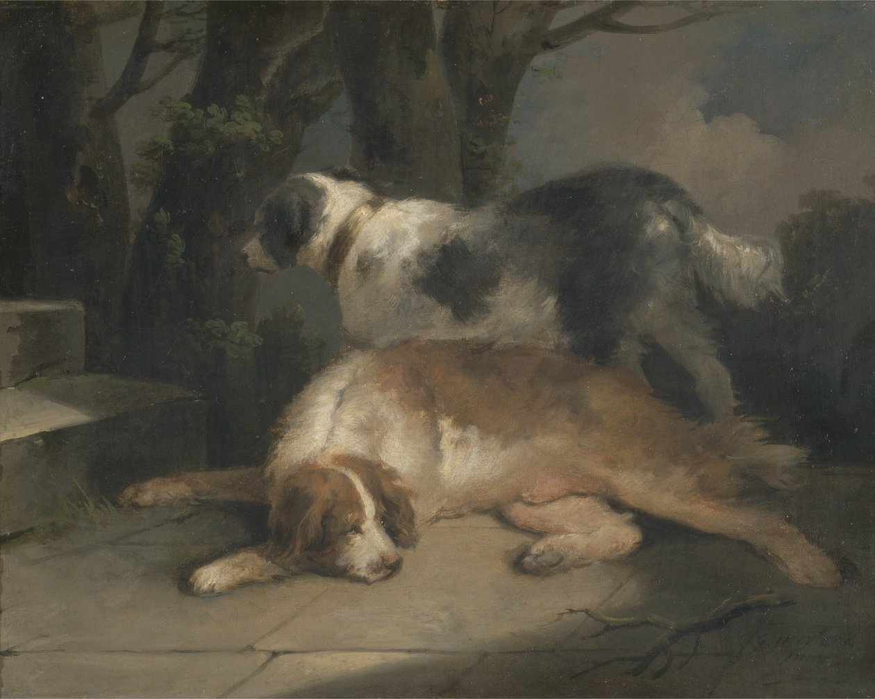 Setters by George Morland