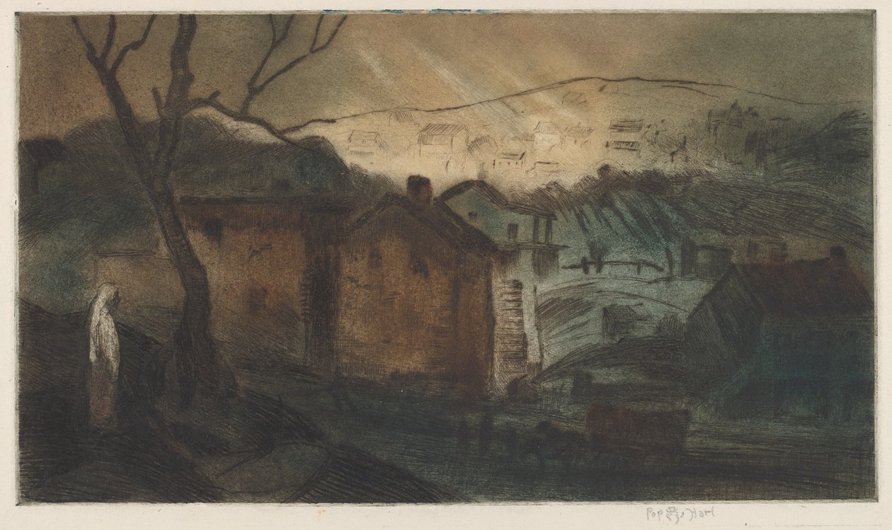 Jersey Hills by George Overbury