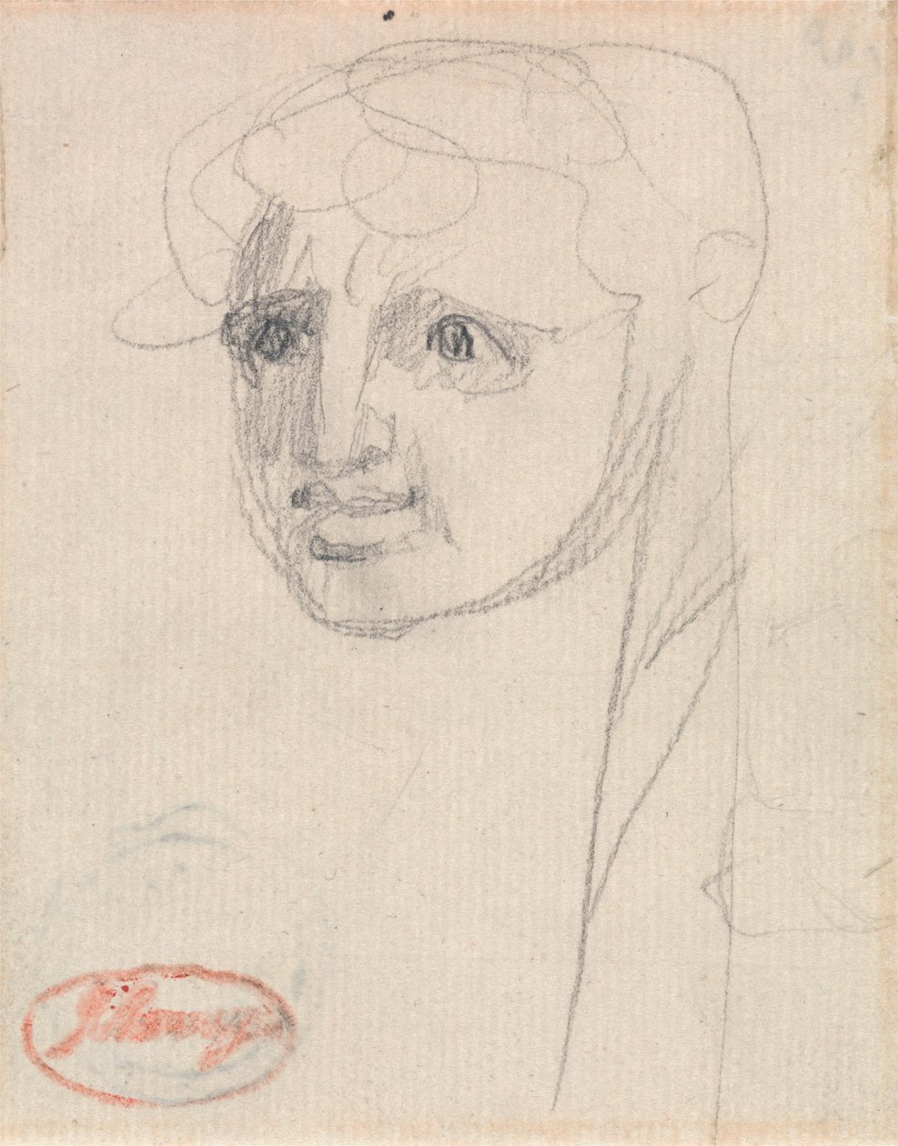 Head of a Girl by George Romney