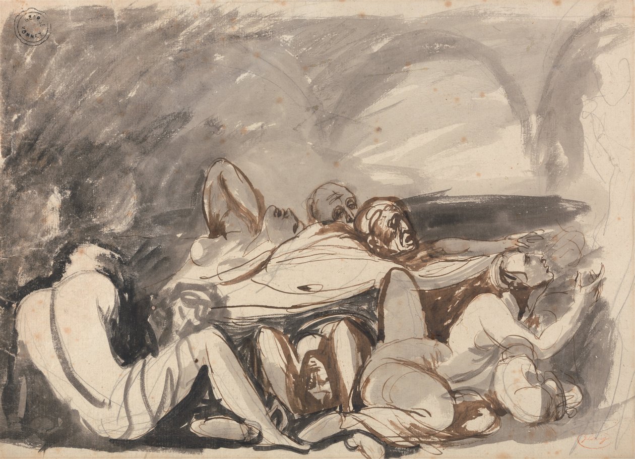 Prison Scene by George Romney