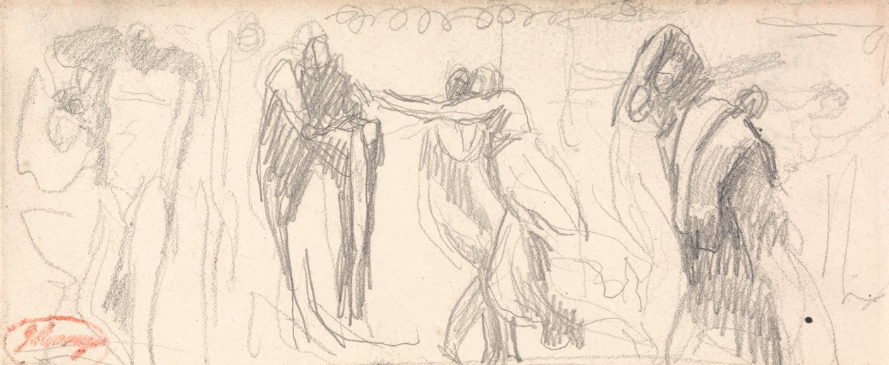 Rape Scene: Hell by George Romney