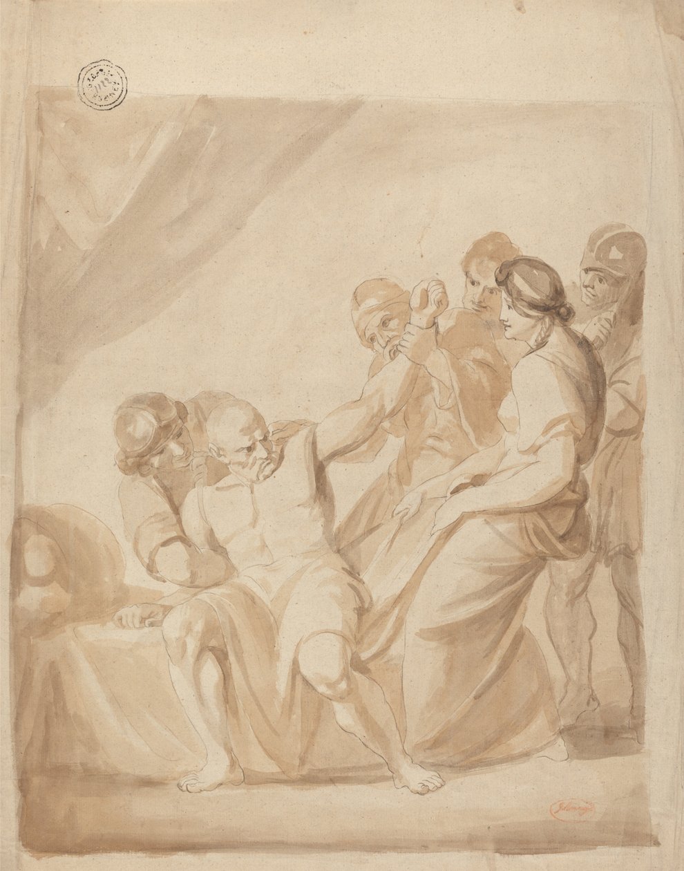 Samson Overpowered by George Romney