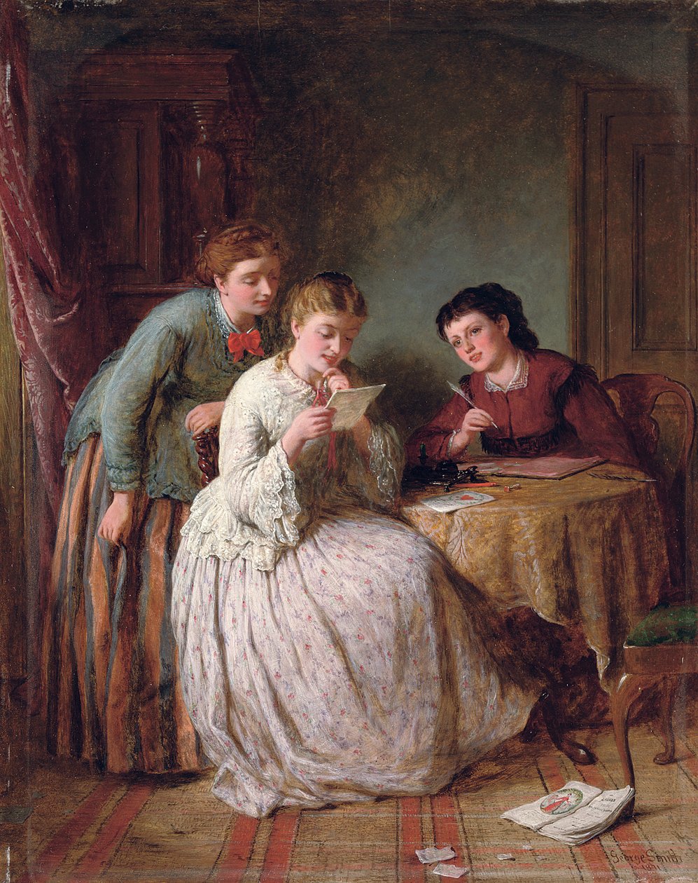 The Eve of St Valentine by George Smith
