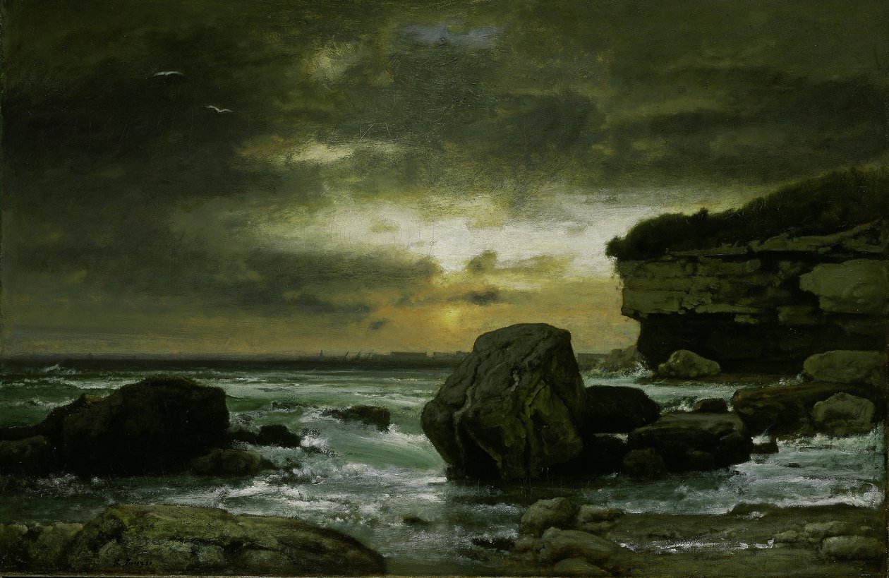 A Marine by George Snr. Inness