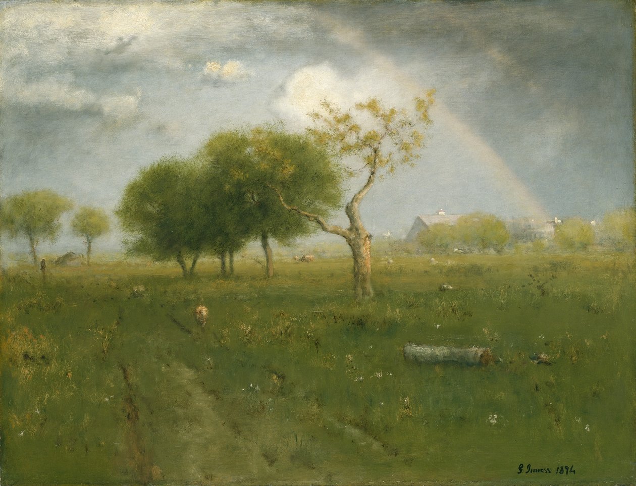 After a Summer Shower by George Snr. Inness