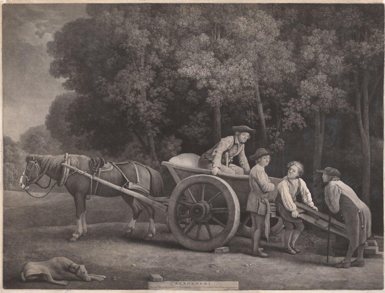 Labourers by George Stubbs