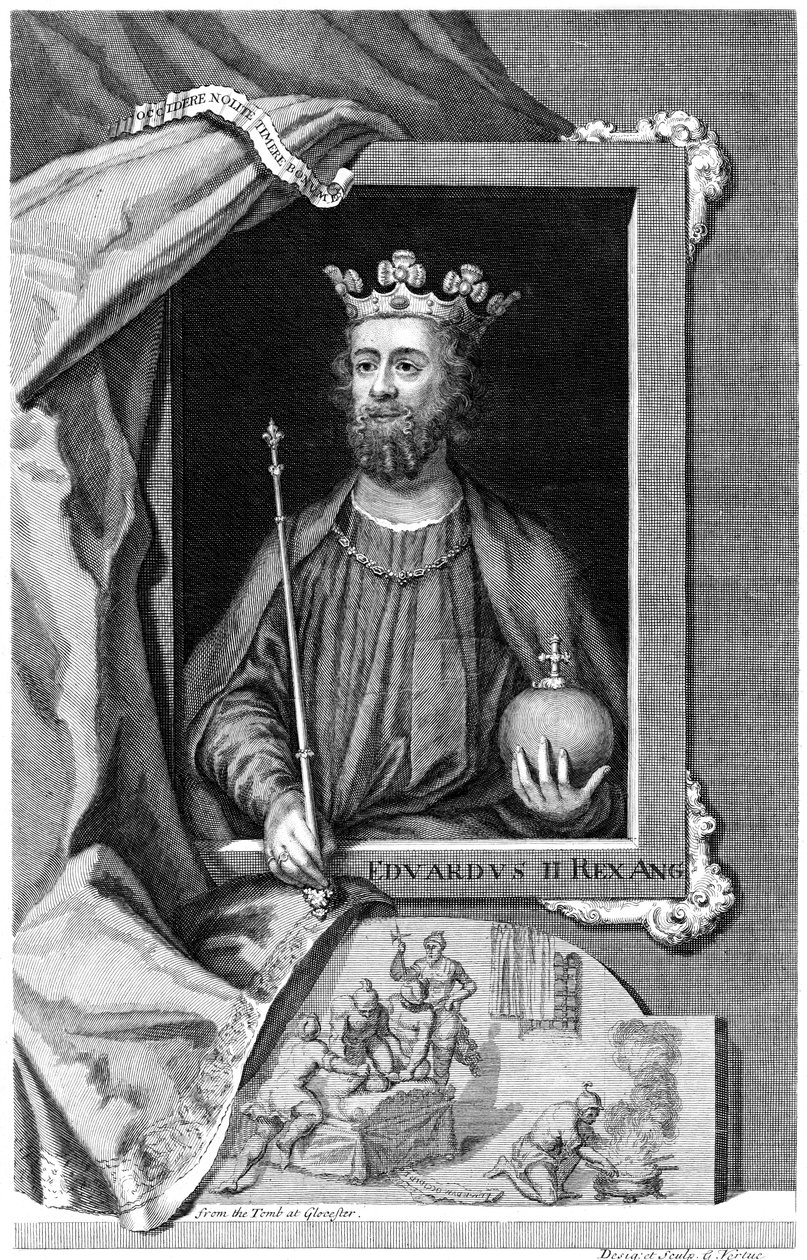 Edward II of England by George Vertue