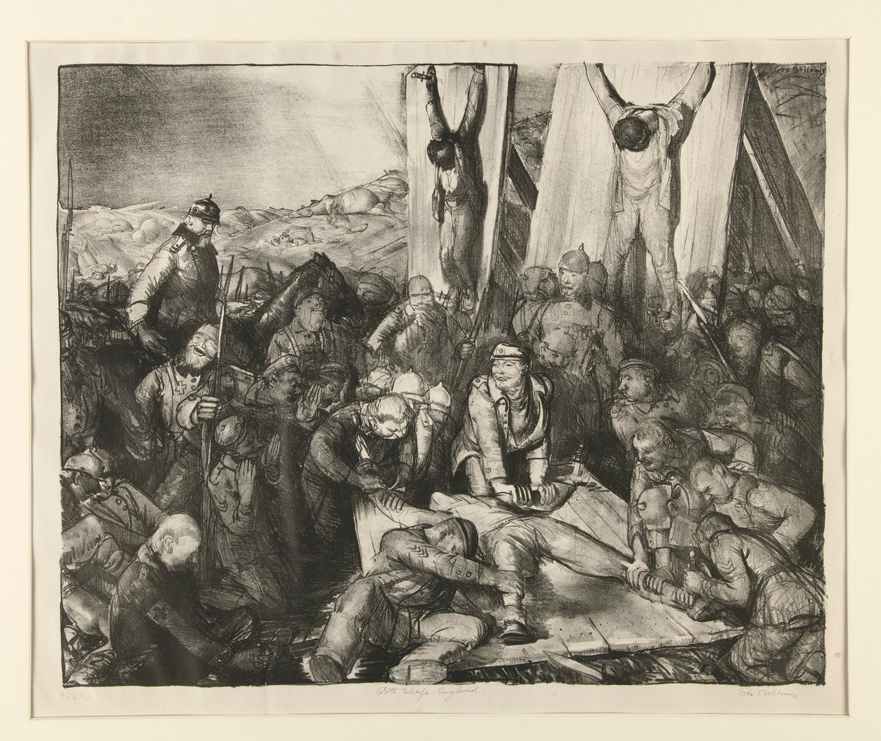 God Punish England by George Wesley Bellows