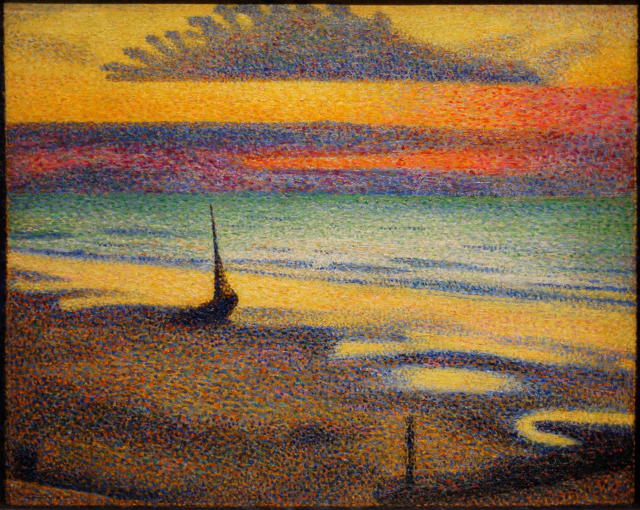 Beach at Heist by Georges Lemmen