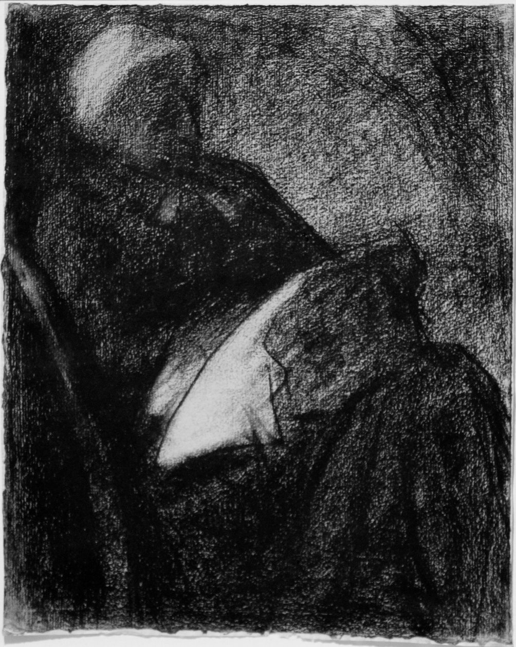 Embroiderer by Georges Seurat