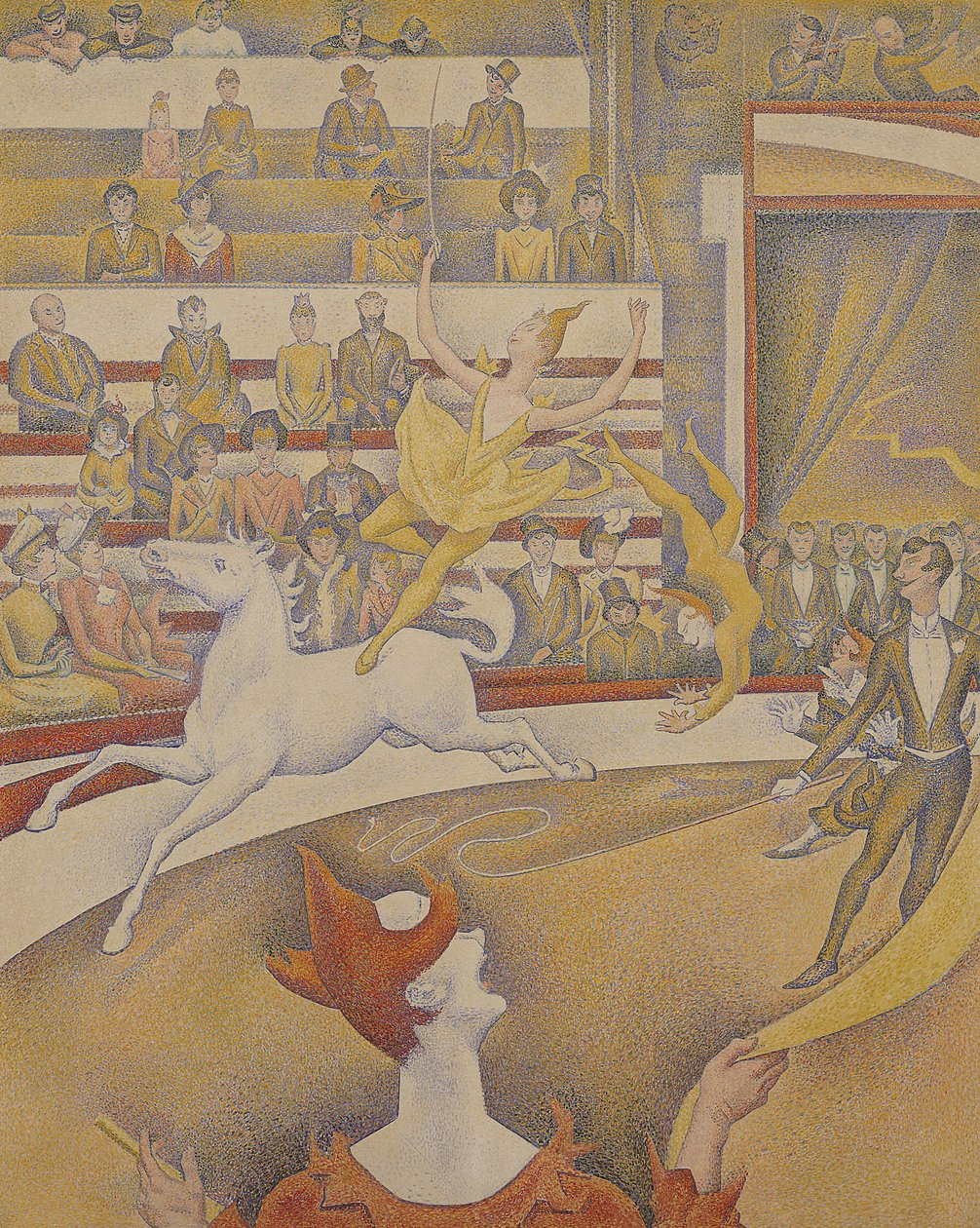 The Circus, 1891 by Georges Seurat