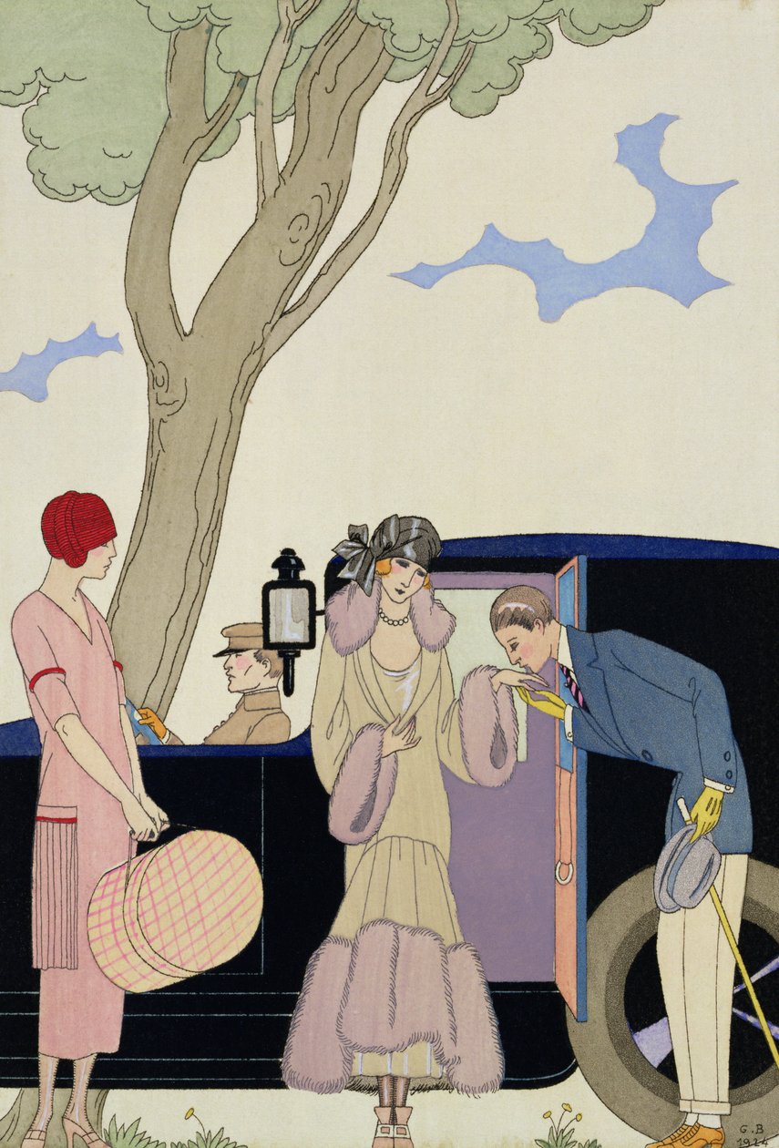 Envy by Georges (after) Barbier