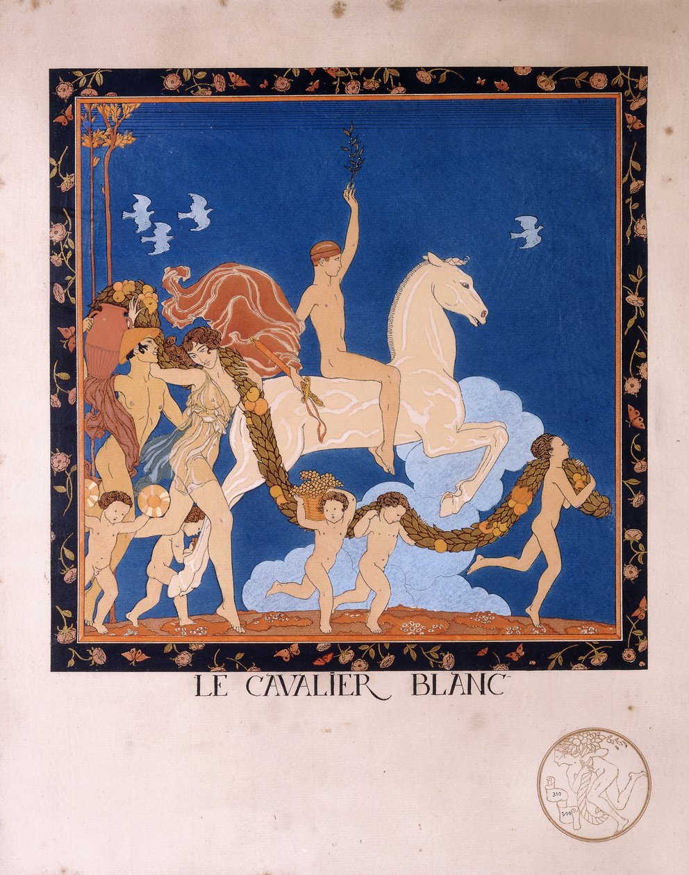 The White Knight by Georges Barbier