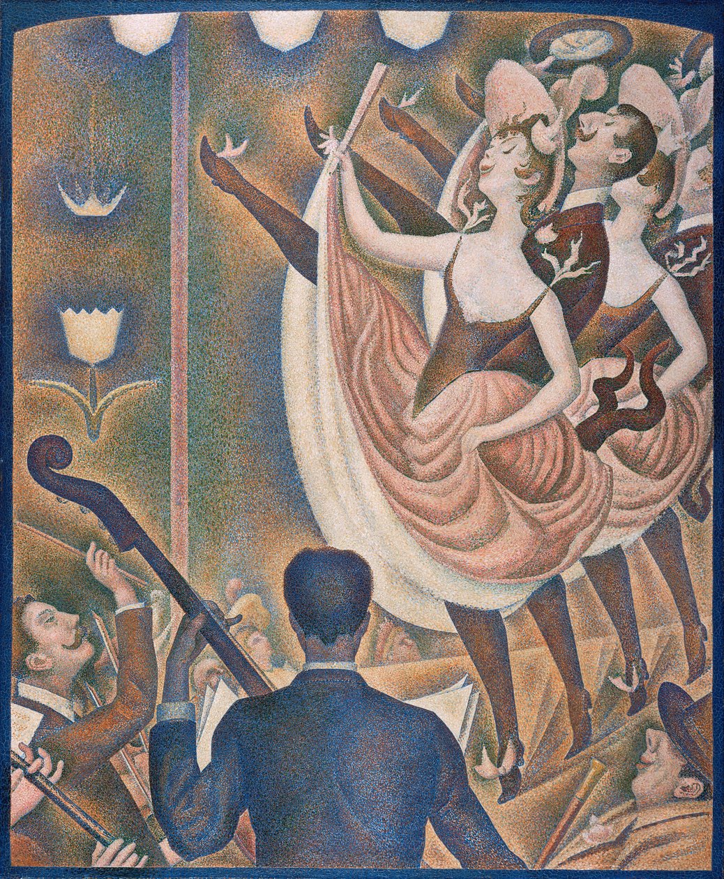 The Can-Can by Georges Seurat