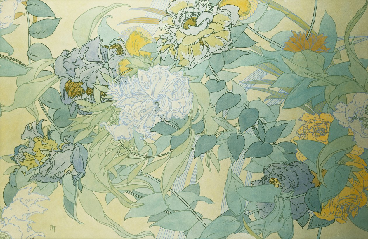Japanese Flowers by Georges de Feure