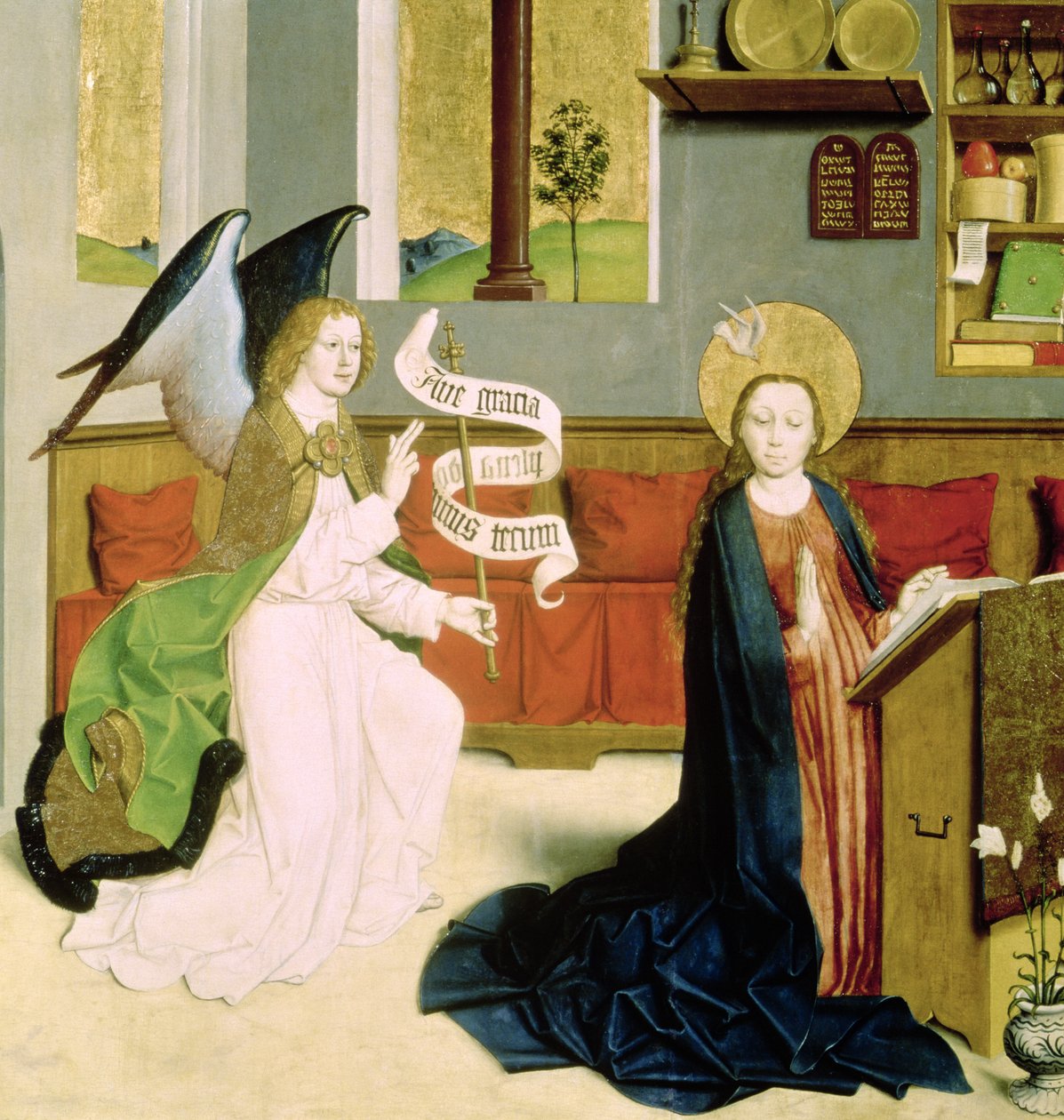 Annunciation by German School