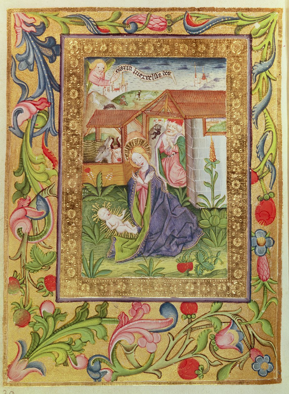 The Birth of Christ by German School