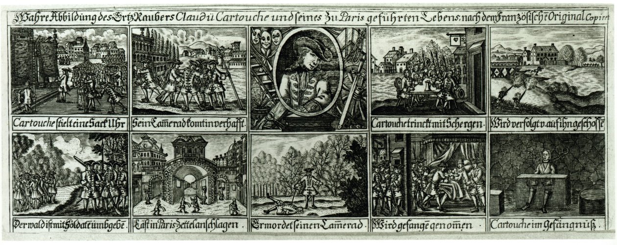 Exploits of Cartouche by German School