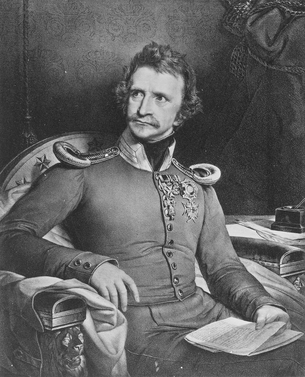 Ludwig I of Bavaria by German School