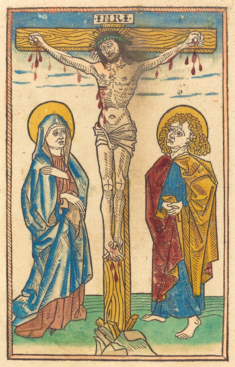 Christ on the Cross by German 15th Century