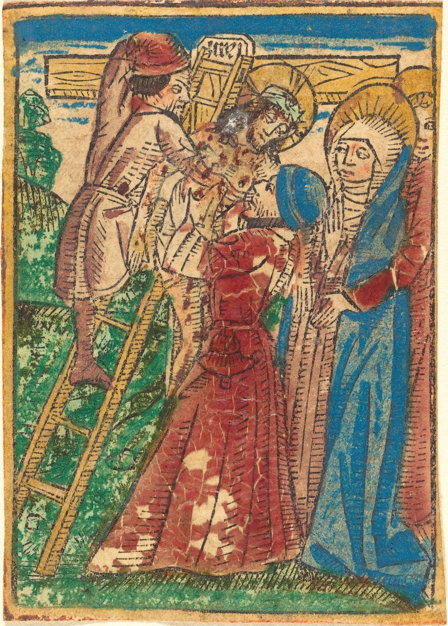 Descent from the Cross by German 15th Century